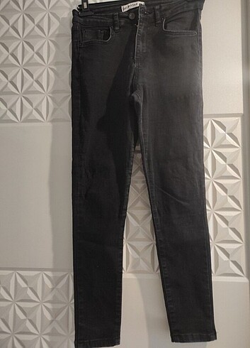 addax 38 beden siyah jean likralı
