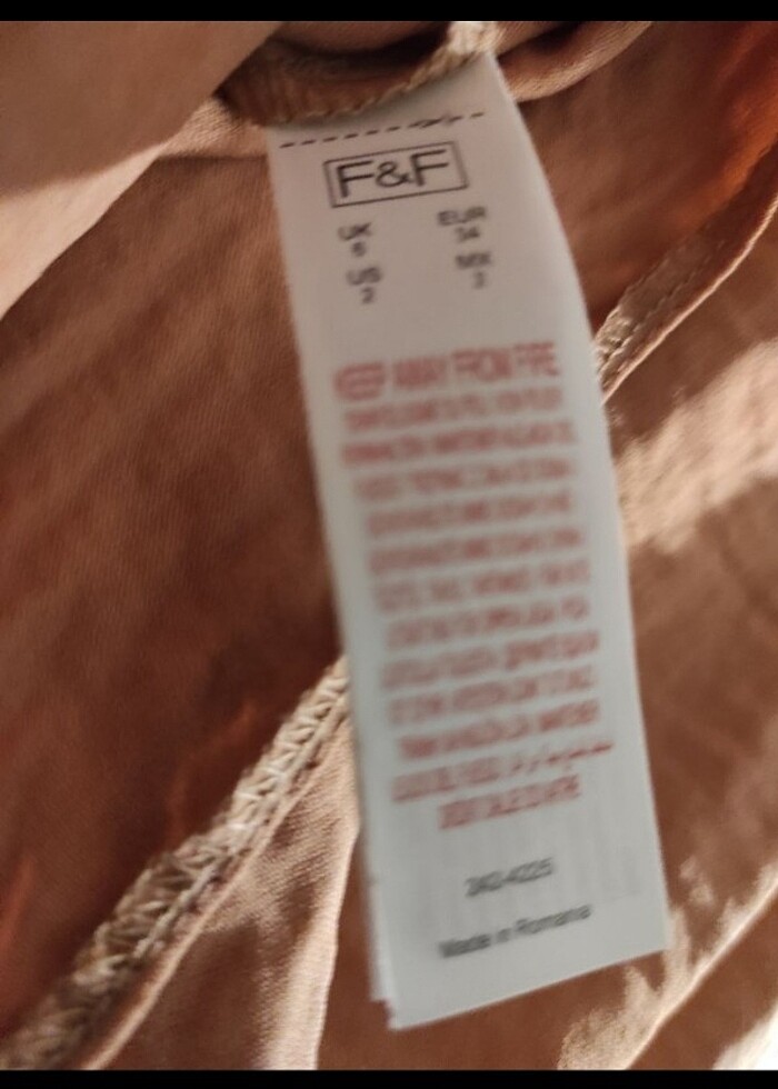 F&F marka sıfır ayarında bluz 34,36 uyumlu  - Görsel 2