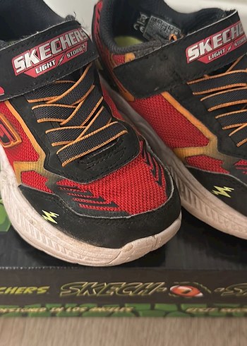 Renkli Erkek Çocuk Spor Ayakkabısı Velcro