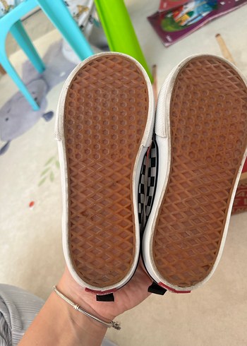 Erkek Çocuk Siyah Kareli Vans Spor Ayakkabı - Görsel 2