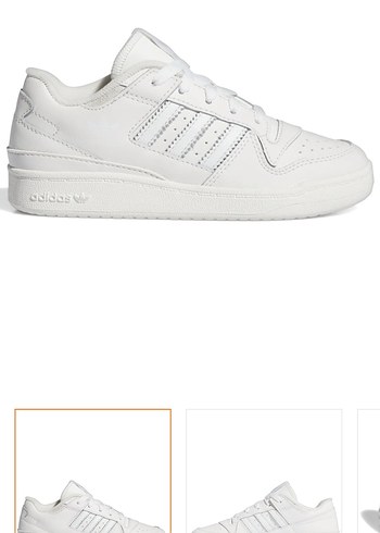 Adidas Beyaz çocuk Spor Ayakkabı - Görsel 3