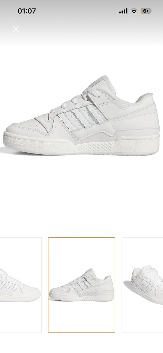 Adidas Beyaz çocuk Spor Ayakkabı - Görsel 2