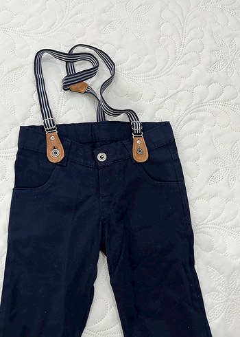 12-18 Ay Beden Lacivert Erkek Çocuk Denim Pantolon 18 aylık