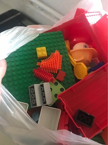 Diğer 250 adet civarı Lego parçlaları karışık