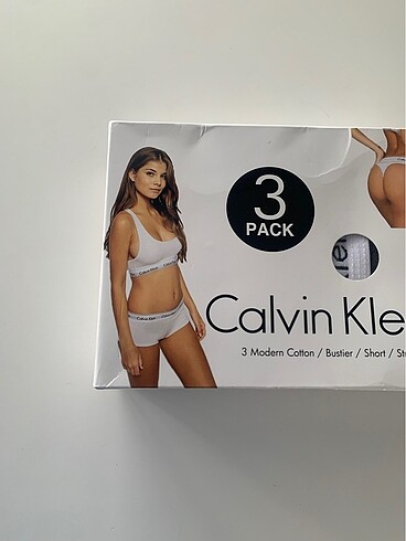 l Beden siyah Renk Calvin klein 3 lü takım
