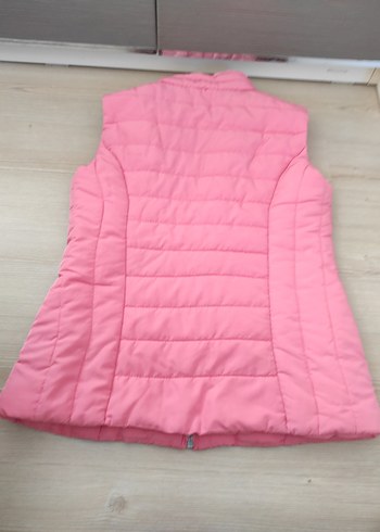 Pembe Fermuarlı kız çocuk şişme Yelek - Görsel 5