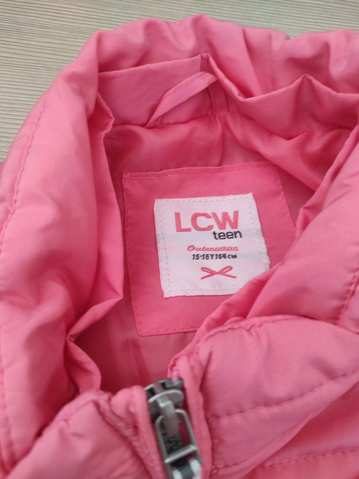 Pembe Fermuarlı kız çocuk şişme Yelek - Görsel 4