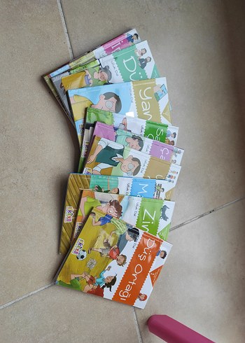  Beden Renk Çocuklar İçin Renkli Kitap Seti