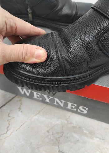 Siyah Tokalı Erkek Lastik Bot - Görsel 4