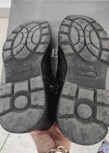 Siyah Tokalı Erkek Lastik Bot - Görsel 9