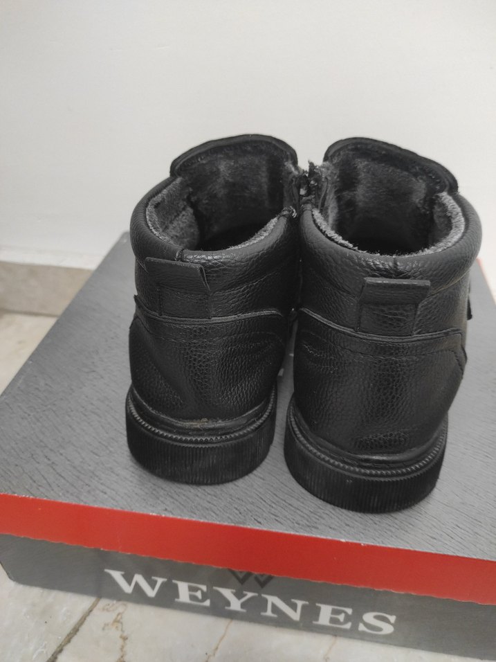 Siyah Tokalı Erkek Lastik Bot - Görsel 2