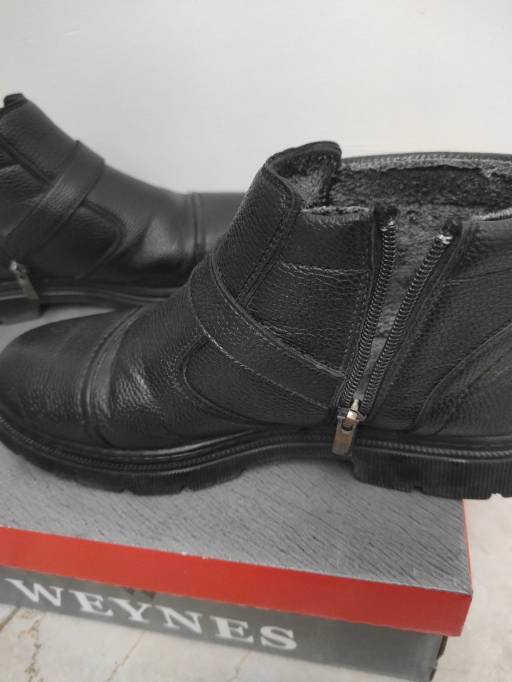 Siyah Tokalı Erkek Lastik Bot - Görsel 5