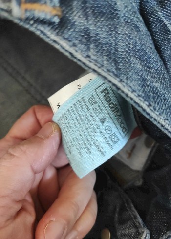 Günlük Kullanım Lacivert Kadın Kot Pantolon - Görsel 5