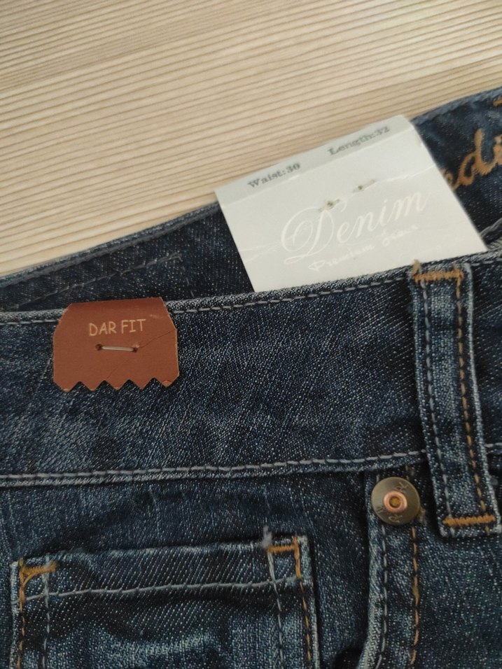 Günlük Kullanım Lacivert Kadın Kot Pantolon - Görsel 4