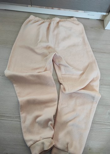 Kız Uzun Kollu Peluş Detaylı  pijama Takımı - Görsel 7