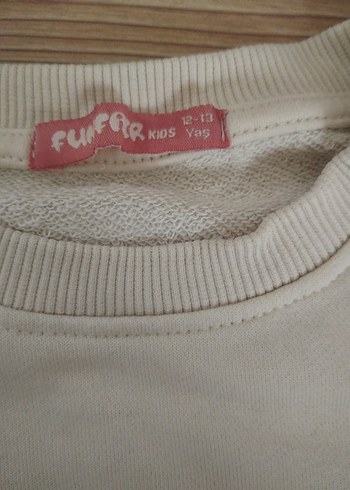 Beyaz Örgü Detaylı Kız Eşofman Takımı - Görsel 4