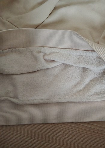 Beyaz Pamuklu Kız Çocuk Uzun Kollu  kapşonluTişört - Görsel 7