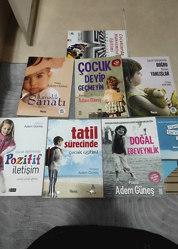 Adem Güneş'ten Çocuk Eğitimi Kitapları Seti