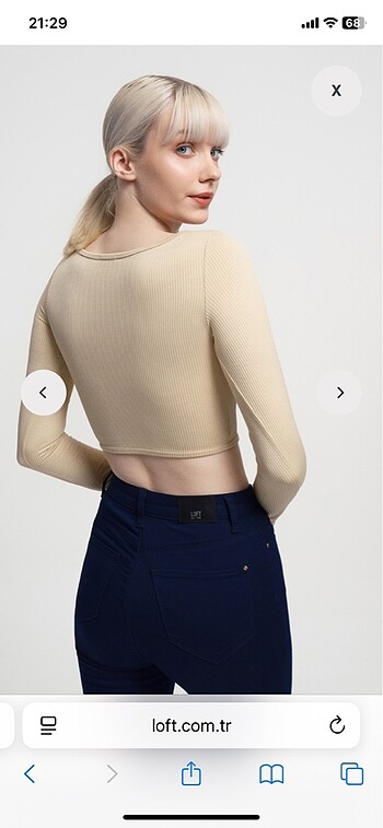 Loft Crop top