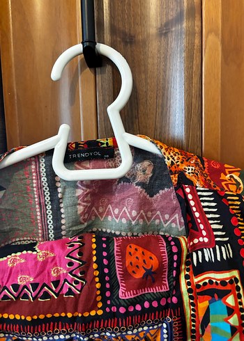 Trendyol & Milla Kadın Çok Renkli Bohem Desenli crop kimono ve şort takım