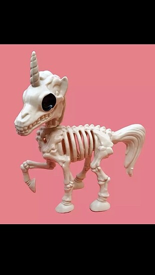 Unicorn iskelet Halloween