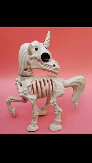  Unicorn iskelet Halloween