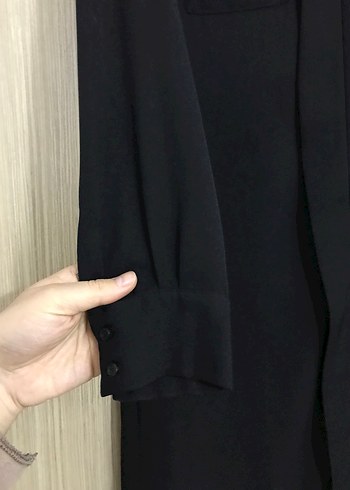 Siyah Uzun Kollu Kadın Tunik - Görsel 5