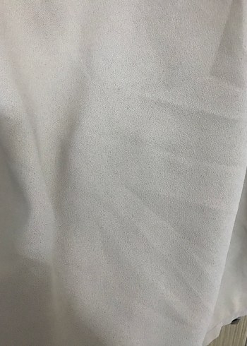 Bej Düğmeli Uzun Kollu Gömlek - Görsel 9