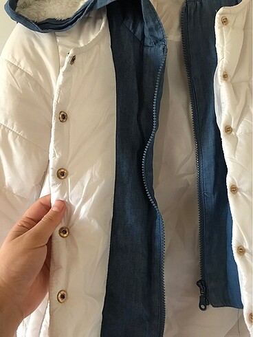 Kız çocuk şişme mont - Görsel 7