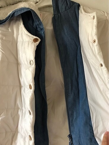 Kız çocuk şişme mont - Görsel 8