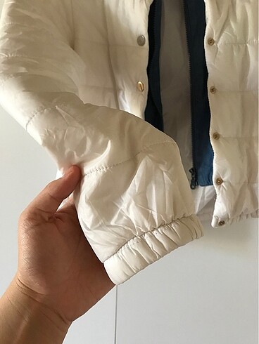 Kız çocuk şişme mont - Görsel 9