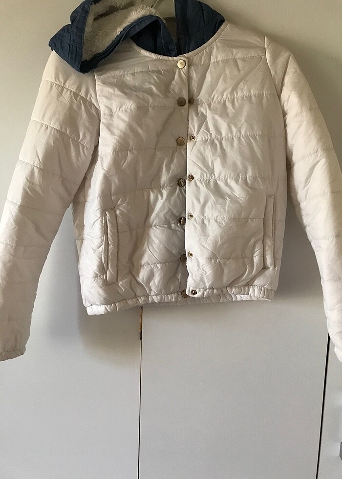 Kız çocuk şişme mont - Görsel 5