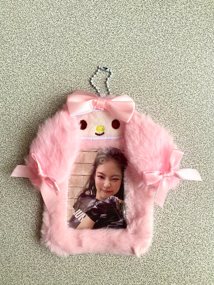 My Melody  Peluş Pc Holder Kartlık Anahtarlık Kpop Sanrio - Görsel 2