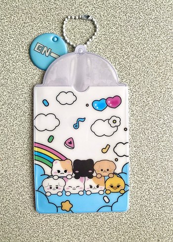 Enhypen Pc Holder Kartlık Kpop Charm Anahtarlık - Görsel 2