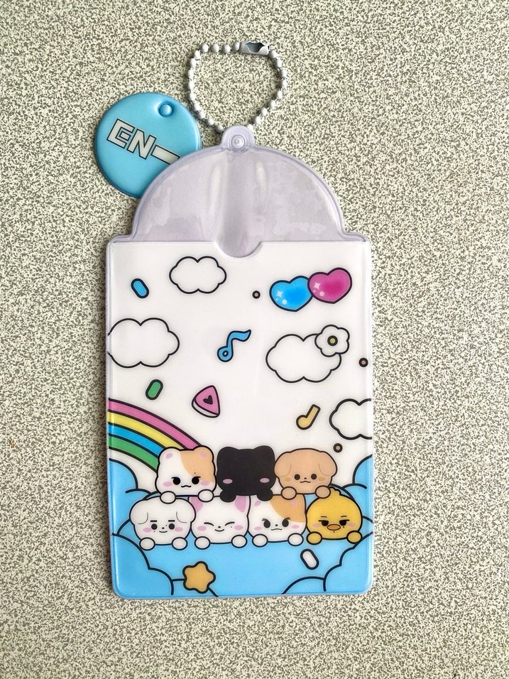 Enhypen Pc Holder Kartlık Kpop Charm Anahtarlık - Görsel 2