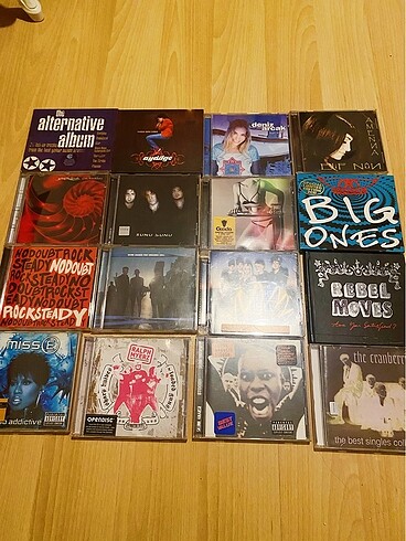 Cd?ler Skunk Anansie No Doubt Aerosmith The Cranberries Müzik Cd