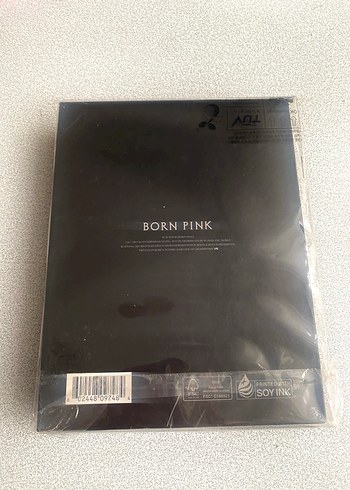 Blackpink Born Pink Exlusive box set black vers Kpop Jennie - Görsel 2