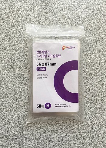 Kpop Sleeve Pc 50'li 56x87mm Sert Kart Kılıfı
