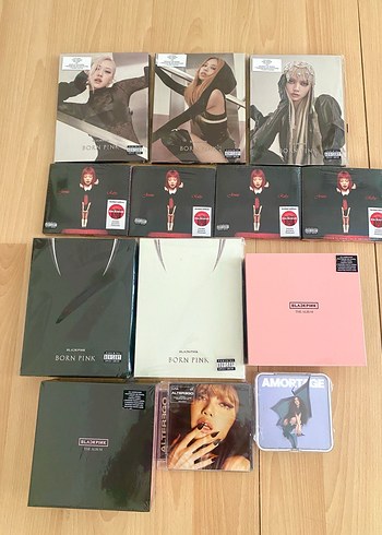 Blackpink Albüm Jennie Lisa Rose Kpop Pc Born Pink The Album