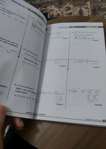 2021 ALES Sayısal Yetenek Soru Kitabı - Görsel 5