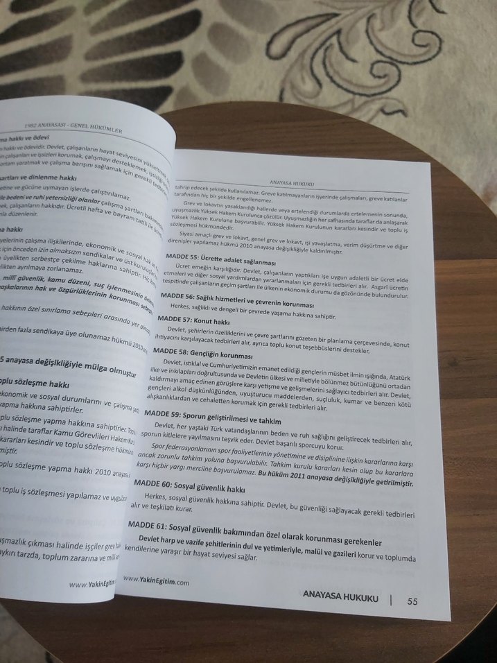Anayasa, İdare ve İdari Yargılama Hukuku Kitabı - Görsel 3