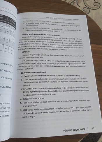 Türkiye Ekonomisi Konu Anlatımı ve Soru Bankası - Görsel 4