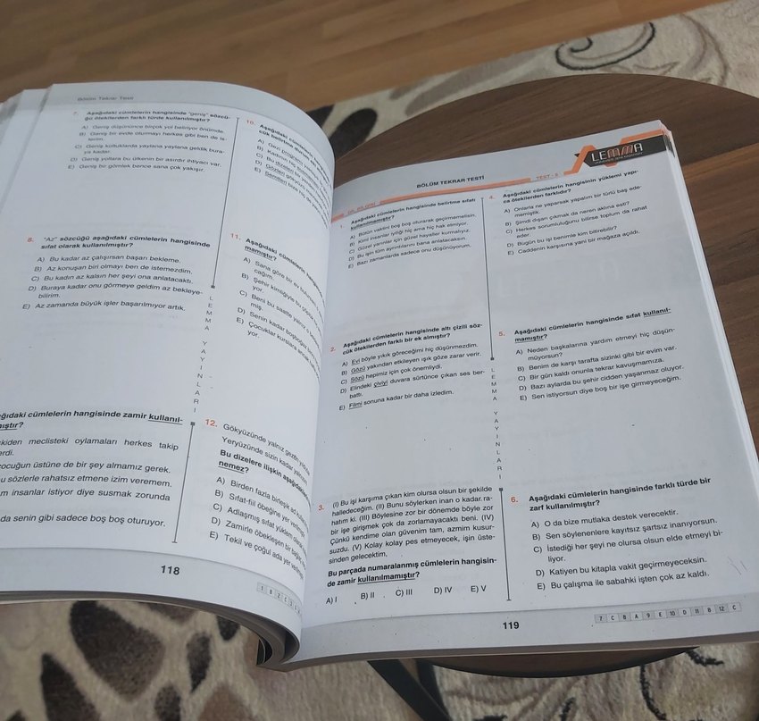 TYT Kolay Dil Bilgisi Soru Bankası - Görsel 5