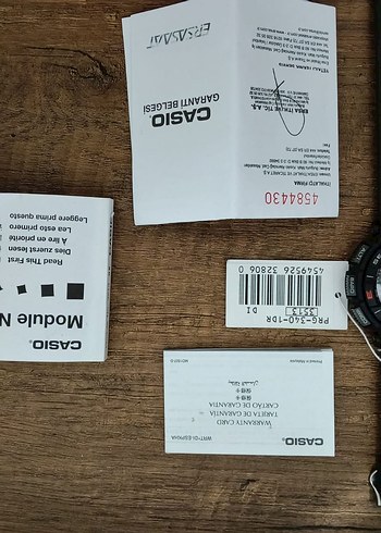 Casio Siyah Spor Saat 3513 Prg 340