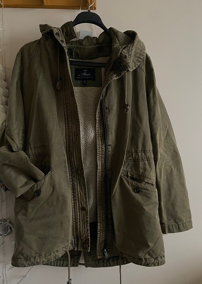 Haki Çift Parçalı Parka - Görsel 3