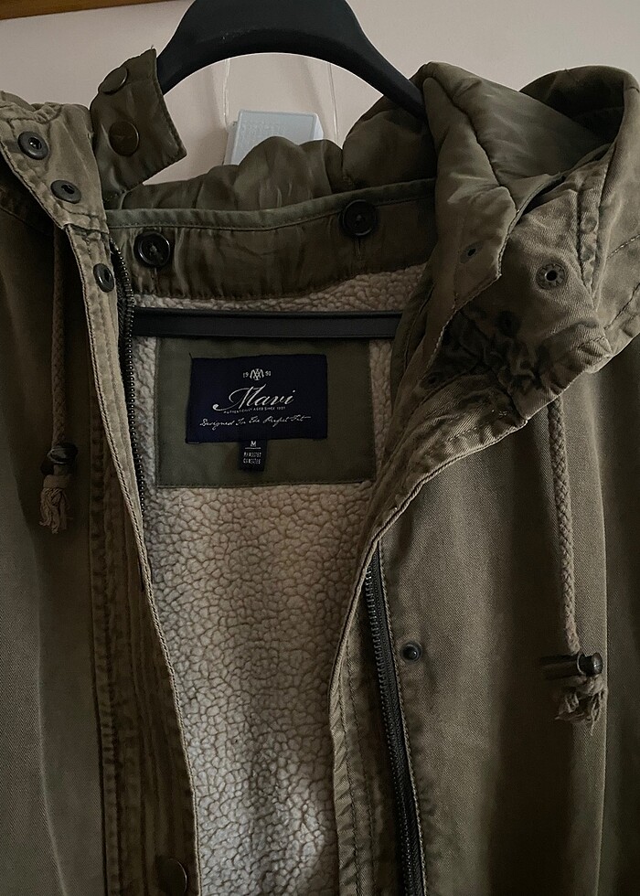 Haki Çift Parçalı Parka - Görsel 2