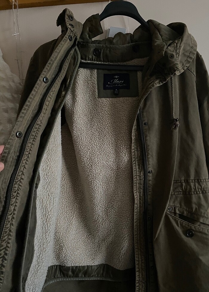 Haki Çift Parçalı Parka - Görsel 4