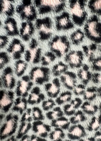 Kız Çocuk Gri Desenli Kürklü Yelek Koton kids - Görsel 3