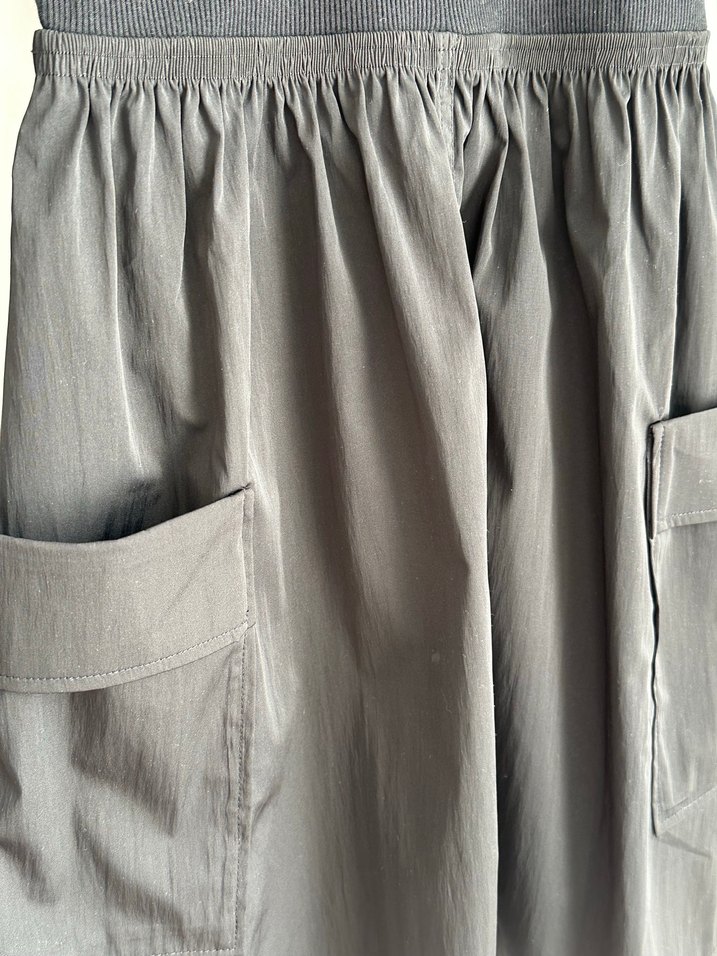 Zara Siyah Uzun Kollu Triko Elbise - Görsel 4