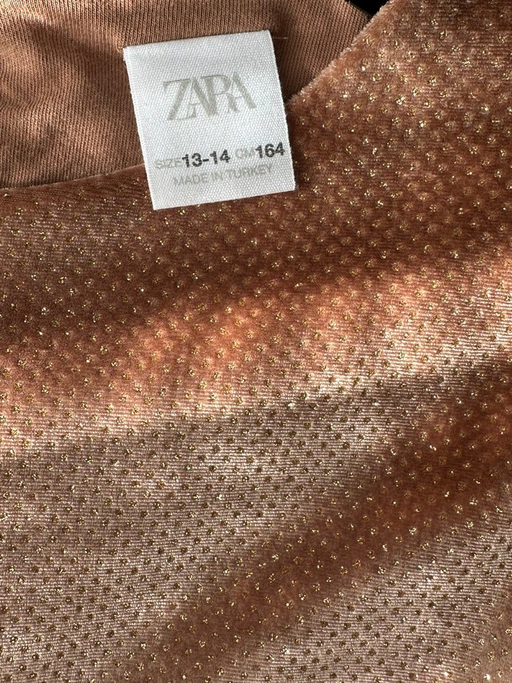 Zara Drapeli Midi Abiye Elbise - Görsel 4